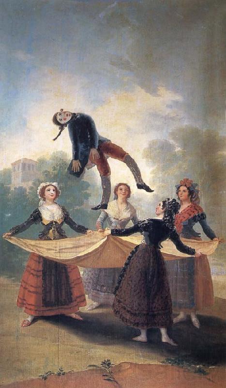 Francisco Goya Straw Mannequin Norge oil painting art